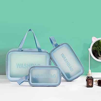 Travel Makeup Cosmetic Or Toiletry Bag (Set of 3)