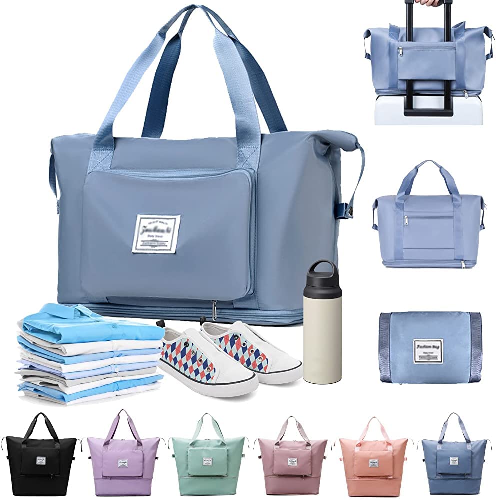 Water Proof Foldable Travel Duffel Bag With Pocket ( Buy 1 Get 1 )
