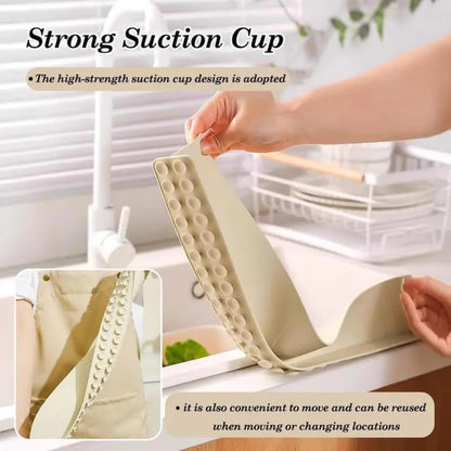 Kitchen Sink Splash Guard – Stops Water Splashes & Mess | Buy 1 Get 1 FREE