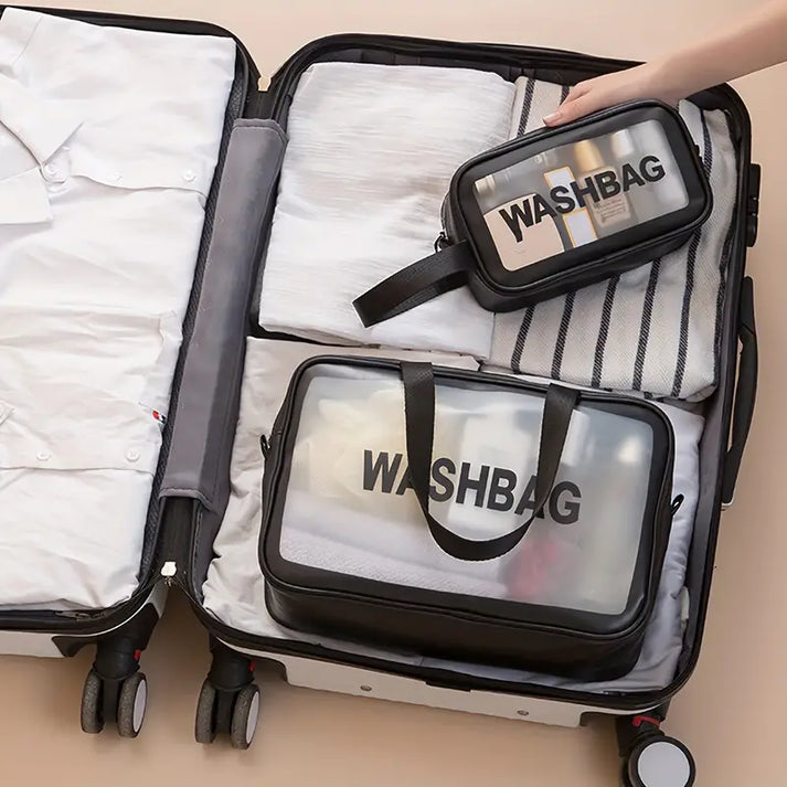 Travel Makeup Cosmetic Or Toiletry Bag (Set of 3)