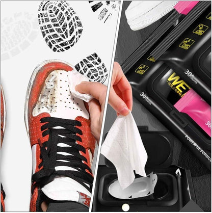 Shoe Cleaner Wipes ( Buy 1 Get 1 Free - 160 Wipes )