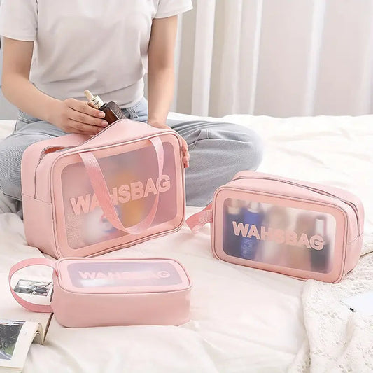 Travel Makeup Cosmetic Or Toiletry Bag (Set of 3)